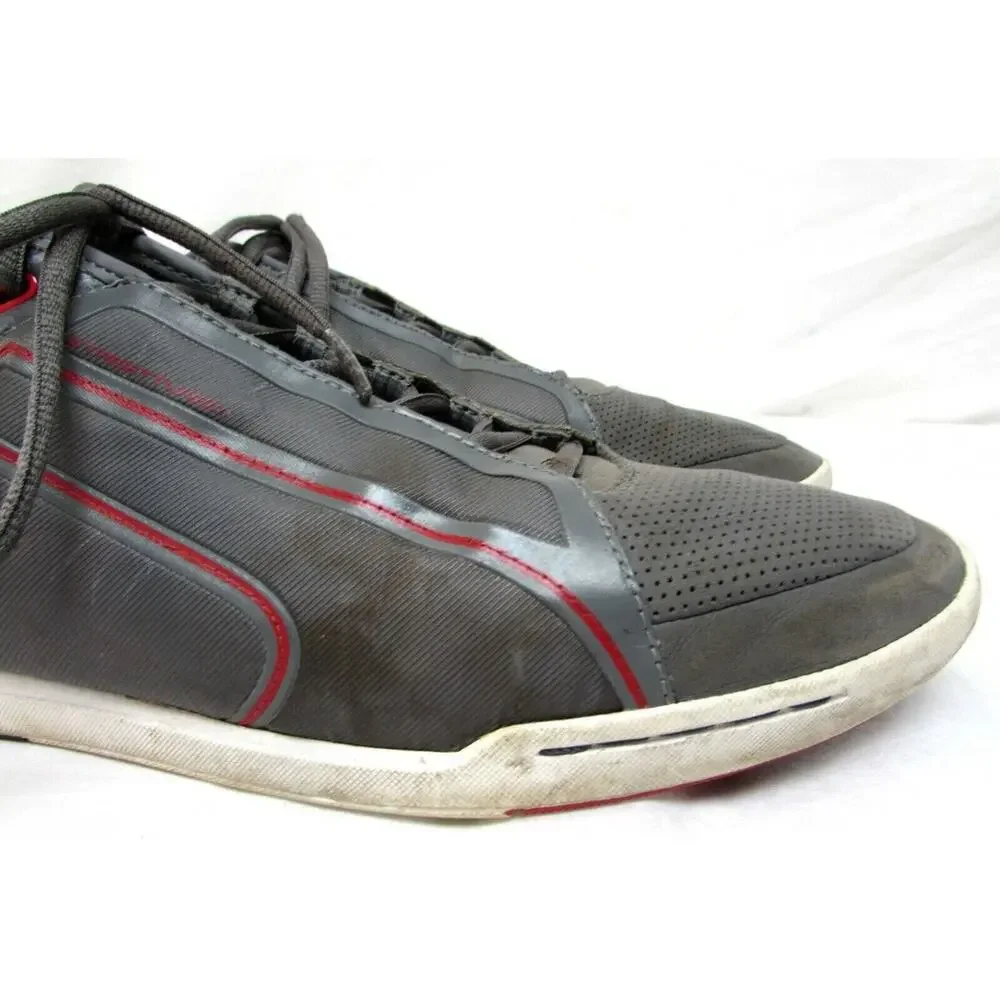 Puma sport lifestyle shoes BMW men's size 14 gray sneakers